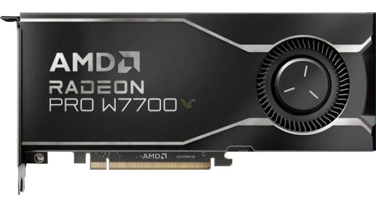 AMD's Radeon PRO W7700 Graphics Card: A New Player in the Professional Graphics Arena