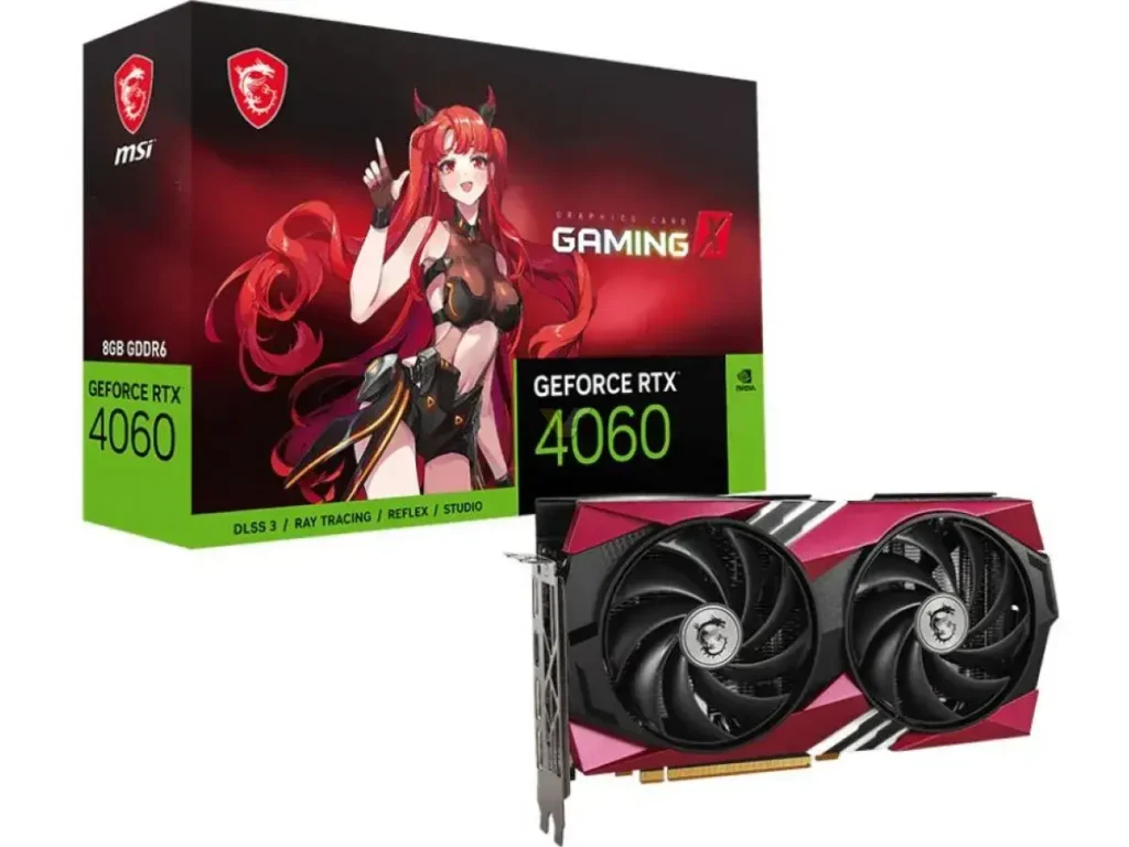 MSI Introduces GeForce RTX 4060 Gaming MLG Edition in Distinctive Red Hue