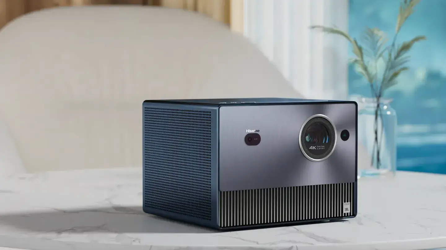 Discover the Vibrant Viewing Experience with Hisense C1 TriChroma Laser Mini Projector