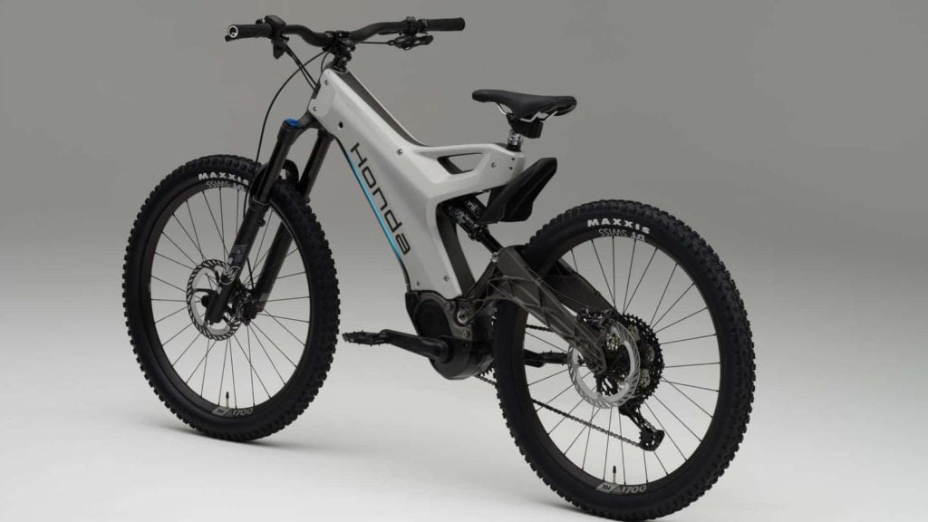 Introducing Honda's Latest e-MTB Concept: Packed with Full Suspension Frame and Portable Charging Capability