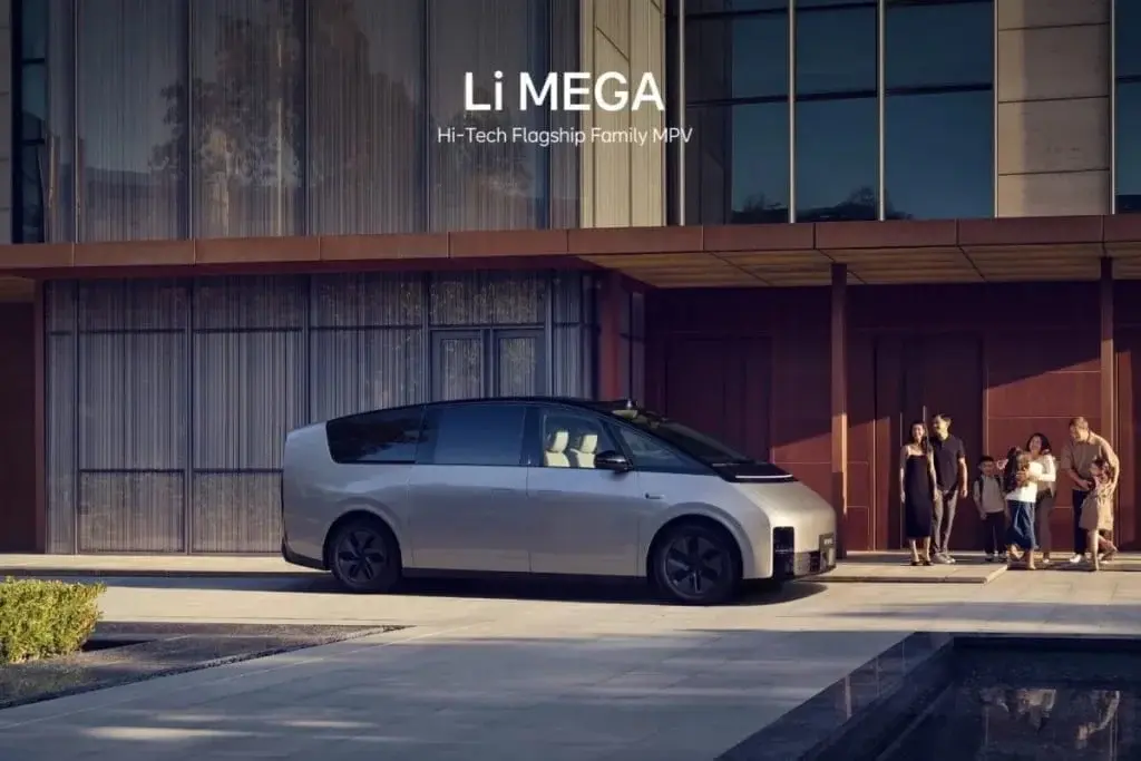 Li Auto Introduces Li Mega Electric Multipurpose Van Tailored for Families