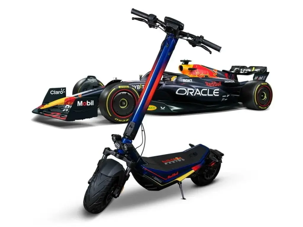 EU launch of Red Bull Racing e-Scooter RS 1200 AT featuring 960Wh battery and dual suspension