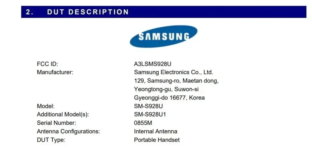 FCC Certifies Samsung Galaxy S24 Series Prior to Launch