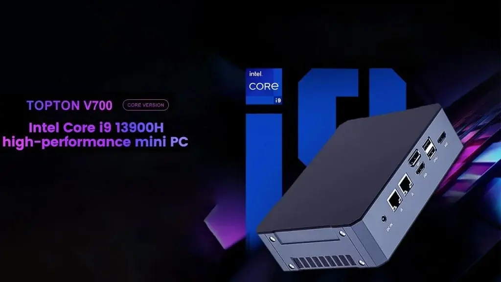 Introducing the Newly Launched TOPTON V700 Mini-PC Featuring Intel Core i9-13900H