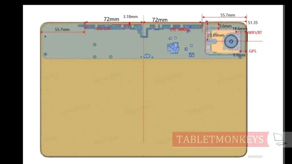 Confirmation of earlier design leak for Lenovo Tab M11 through schematic