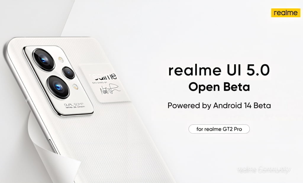 Realme GT 2 Pro Receives Open Beta Update: Android 14 and Realme UI 5.0 Integration