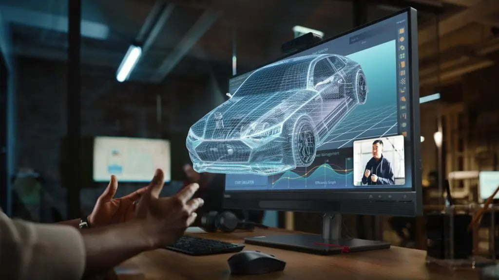 Lenovo Introduces ThinkVision 27 3D Monitor: Convert 2D Images to 3D Instantly, No Glasses Needed