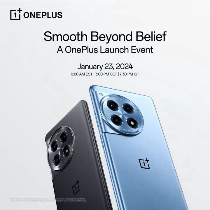 OnePlus 12R Set to Launch Alongside OnePlus 12 on January 23, Official Confirmation
