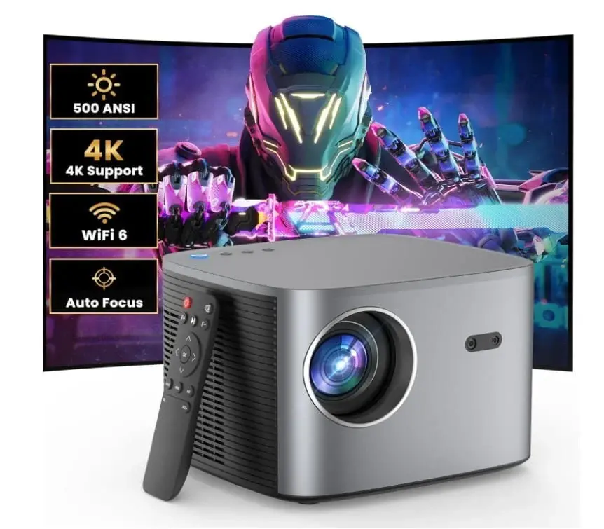 Introducing the Groview C26 Projector: Boasting 1,500 ANSI Lumens, WiFi 6, Bluetooth 5.2, and an Exclusive 30% Discount