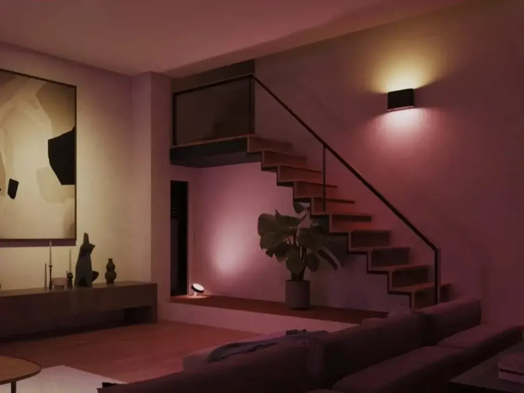 Introducing the Launch of Philips Hue's New Dymera Indoor and Outdoor Wall Light