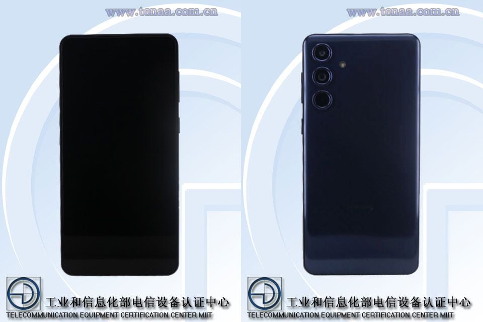 Images of alleged Samsung Galaxy Y55 with 45W fast charger surface