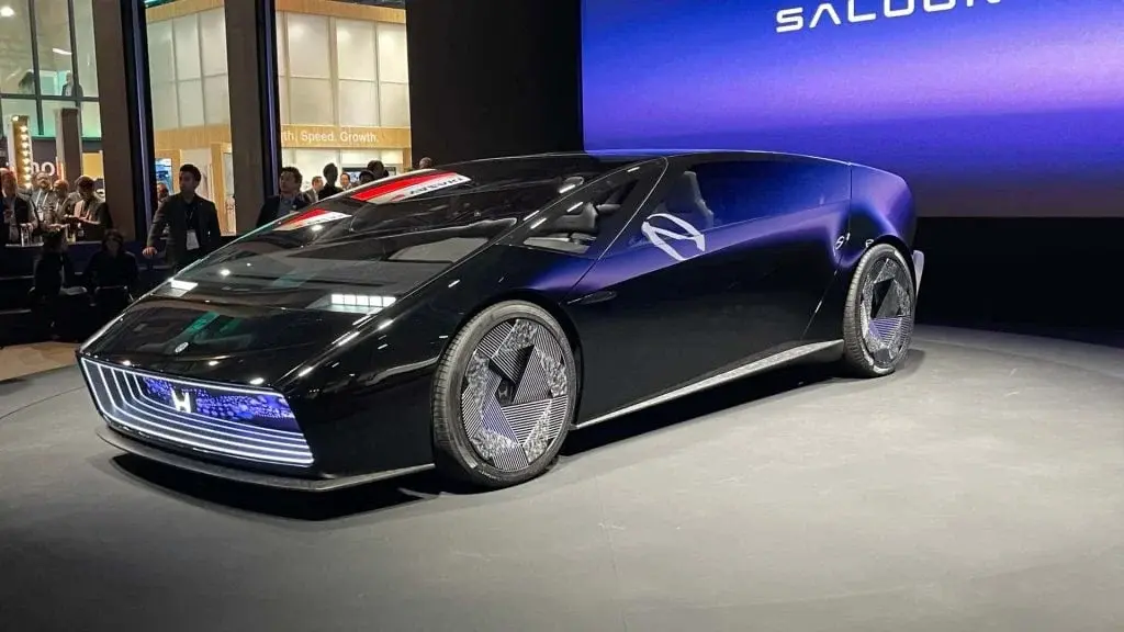 2026 Debut of Honda's Sleek Saloon Concept Revealed at CES 2024