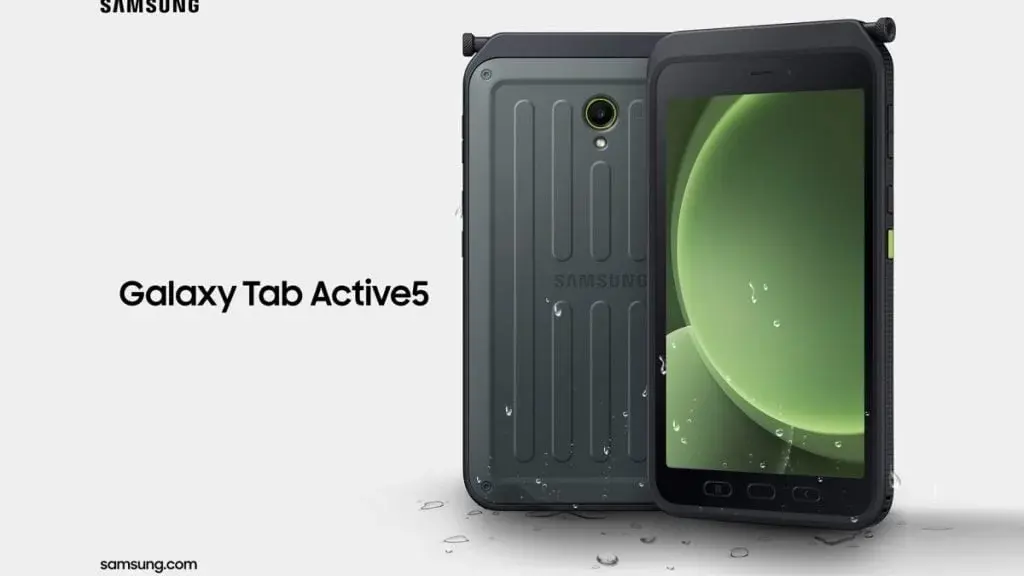 Samsung Galaxy Tab Active 5: A Durable Device with a Removable Battery, S Pen Compatibility