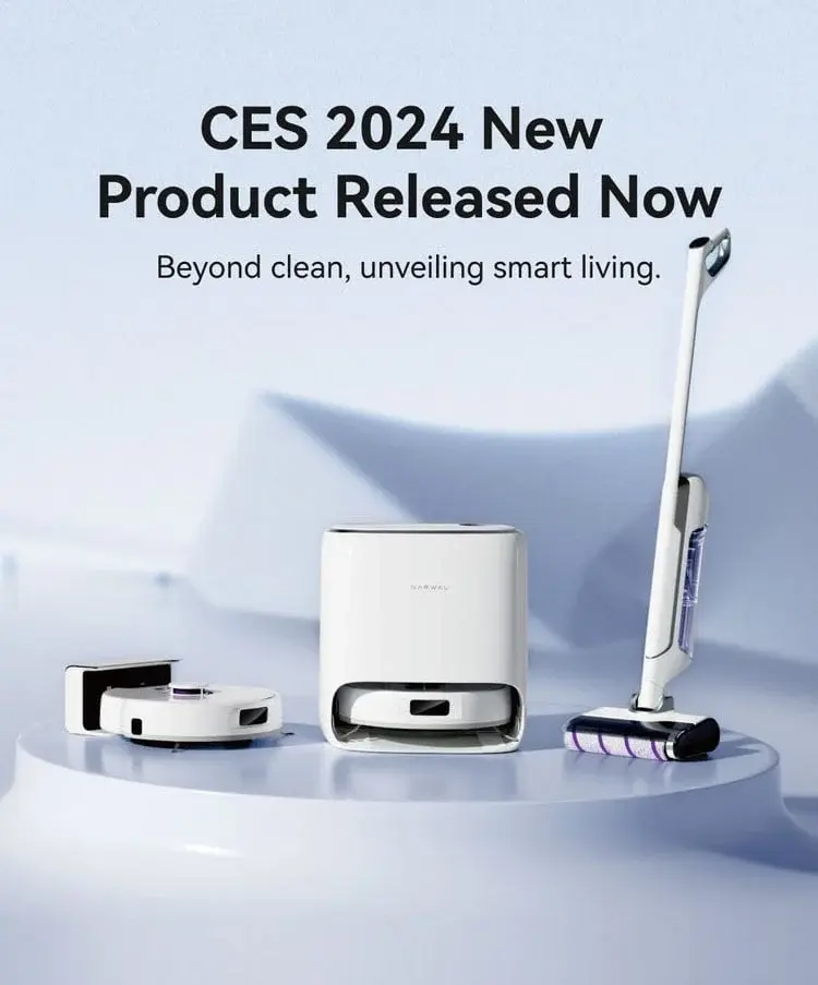 At CES 2024, Narwal Introduces Freo X Series Robot Vacuums and S10 Pro Handheld Vacuum