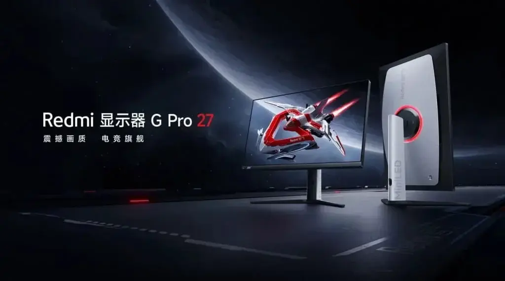 Xiaomi Redmi Display G Pro 27 Mini LED Gaming Monitor Pre-Sale: 1999 Yuan ($277)