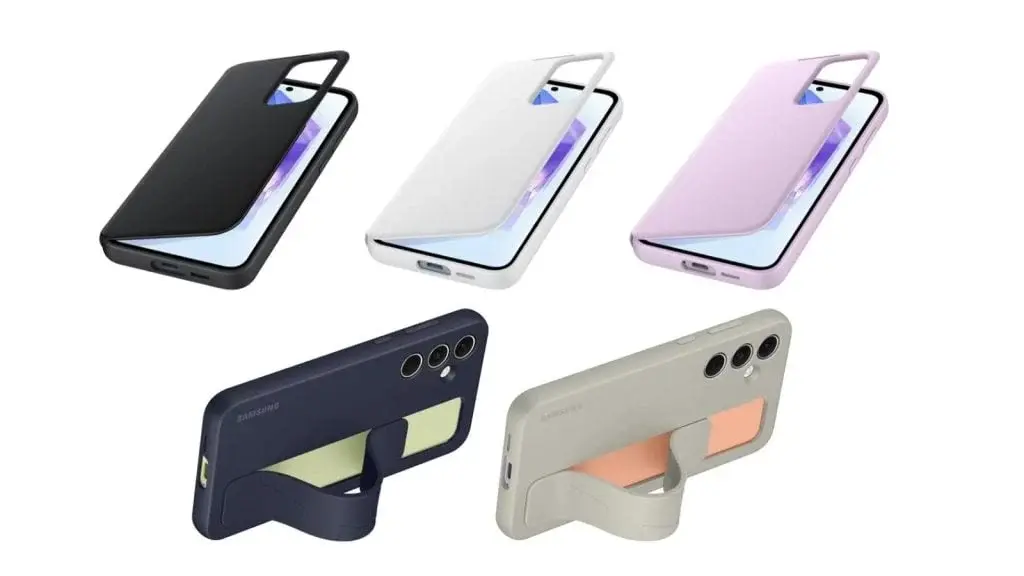 Leak Unveils Official Cases for Samsung Galaxy A55 5G and A35 5G