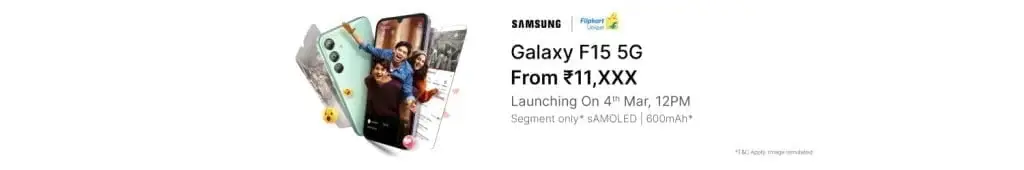 Samsung Galaxy F15 5G Indian Price Leak with M14 4G