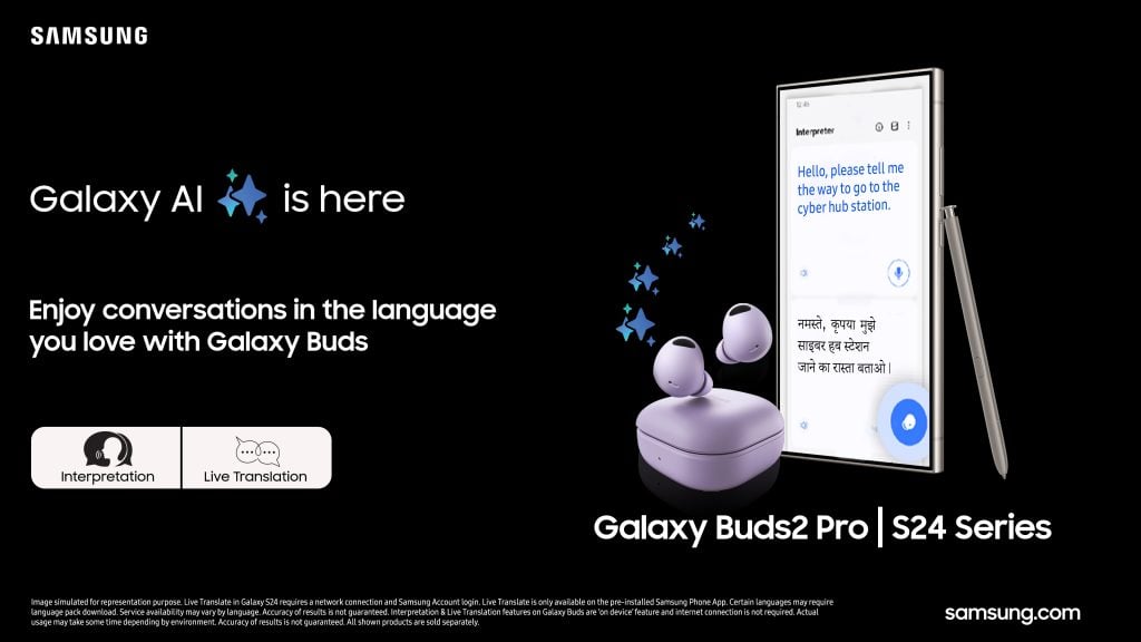 New update introduces AI-powered Live Translate and Interpretation to Samsung Galaxy Buds 2/2 Pro & Buds FE