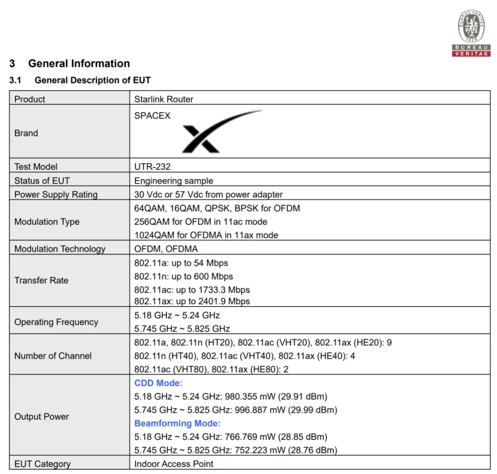 Certification for Starlink's WiFi 6 Router From FCC and IMDA Underway