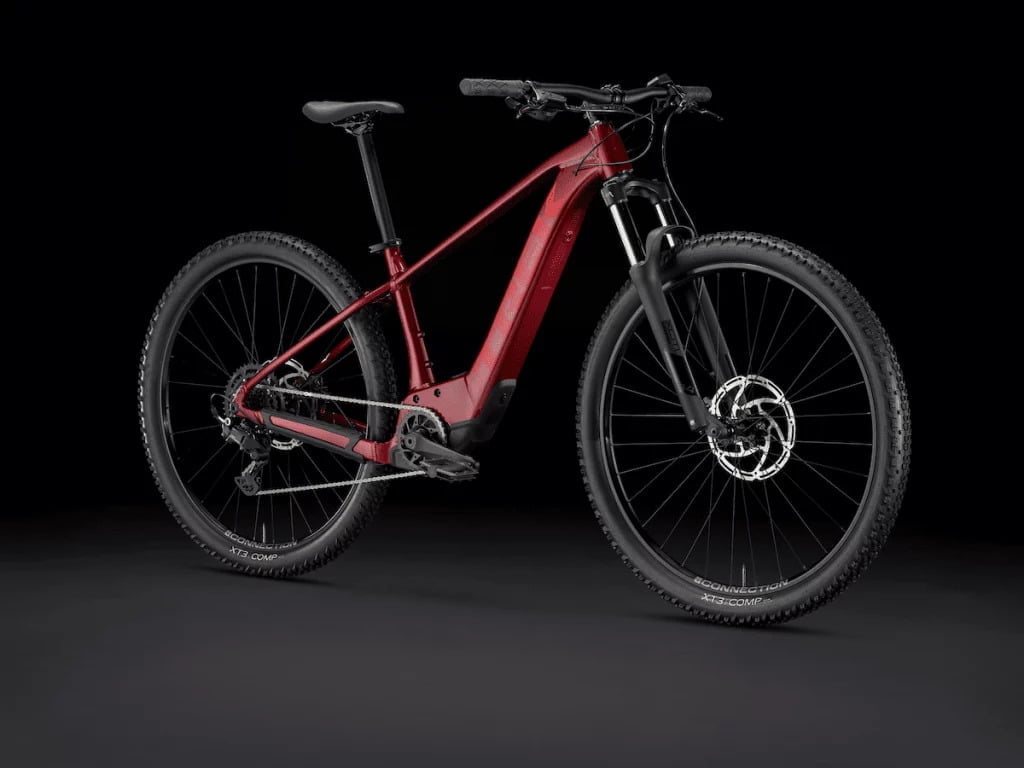 Introducing the Affordable Trek Marlin+ Electric Mountain Bike: Equipped with Bosch-Powered Mid-Drives