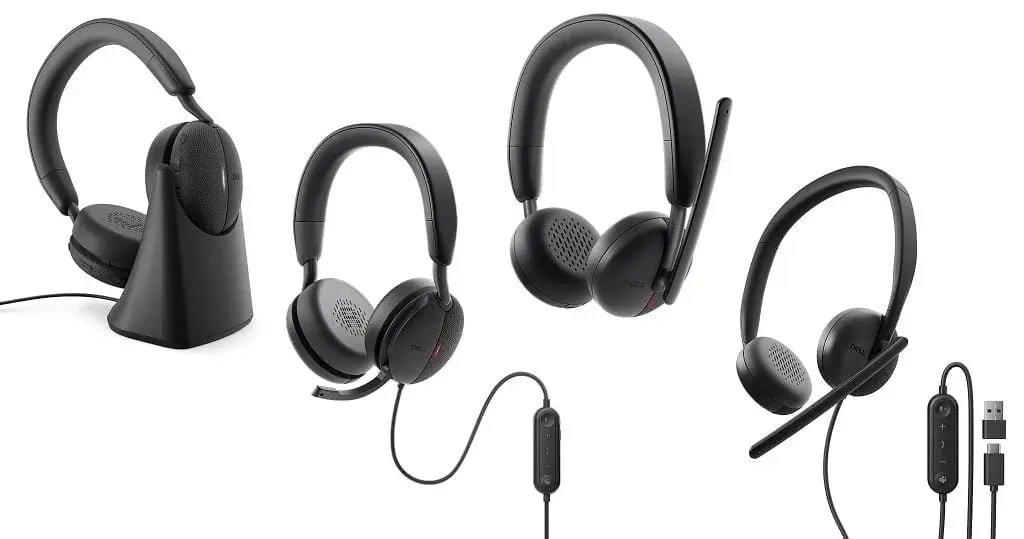 Dell Introduces Four New AI Headsets with ANC, Providing Up to 78 hours of Battery Life, Starting from $49.99