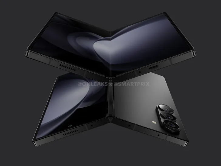 Samsung Galaxy Z Fold 6 Leaked Renders: Boxier Design & Sharp Corners Unveiled