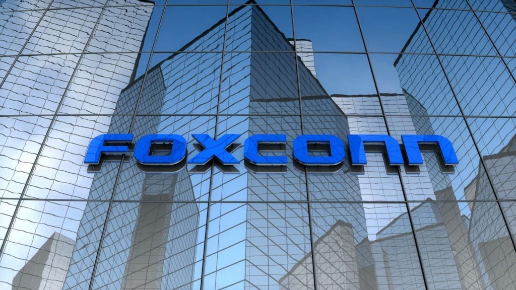 Foxconn announces plans to invest INR 1,200 crore in India for construction of new chip manufacturing facility.