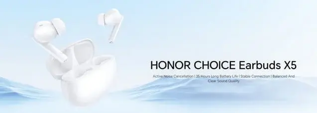 Upcoming launch of Honor Choice Earbuds X5 in India, Amazon Landing Page now available