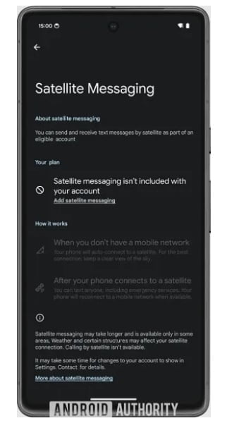 Android 15 Introduces Satellite-Based Texting: What to Expect