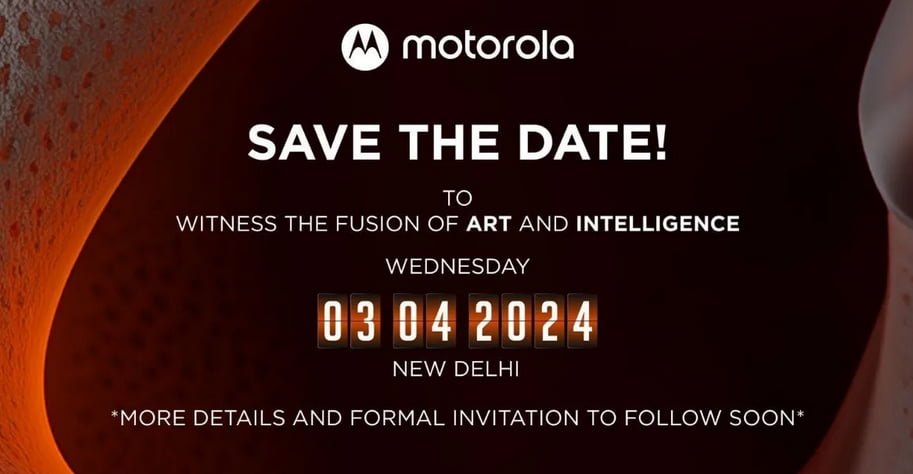 Motorola Teaser Suggests April Launch for Moto Edge 50 Pro in India