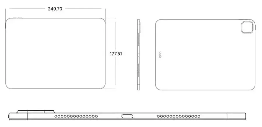 2024 iPad Pro: Thinner Design Revealed in CAD Renders