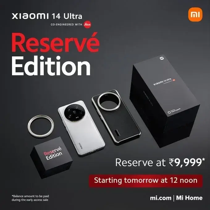 Xiaomi 14 Ultra Reserve Edition Bundle with Limited Edition Case Unveiled in India