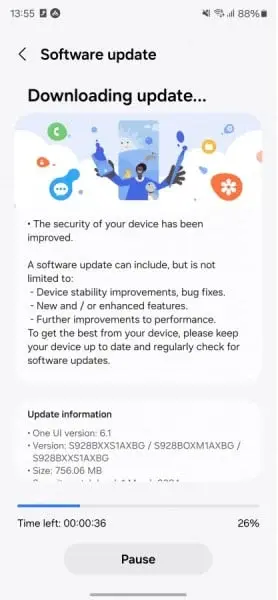 Samsung Galaxy S24 Update: March Security Patch Released