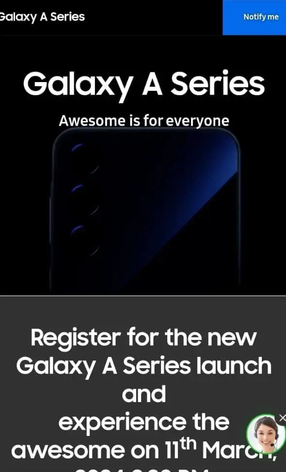 Samsung Galaxy A-series Launching on March 11 in India: Galaxy A55, A35 Expected