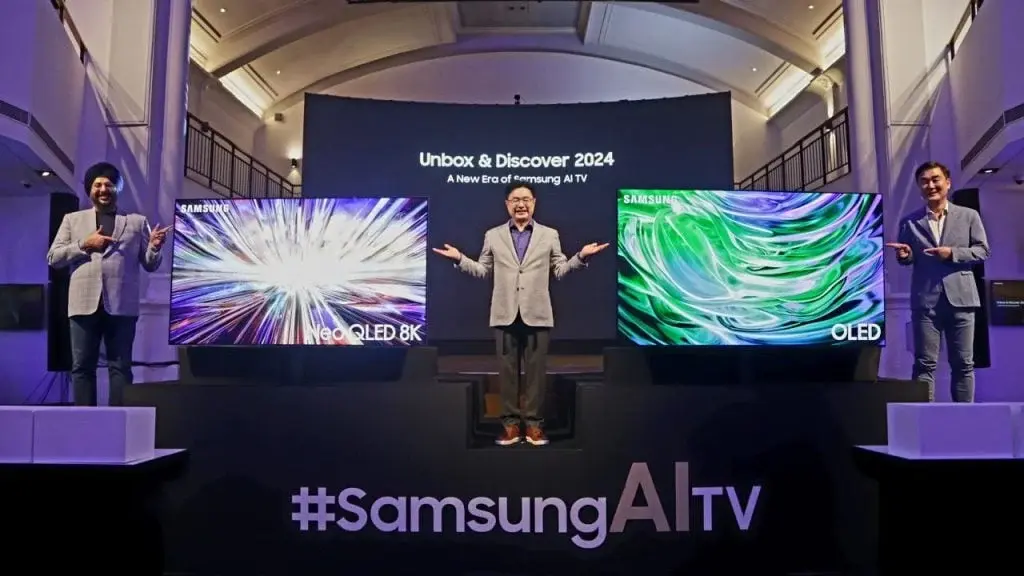 Samsung Launches AI-Powered TVs in India