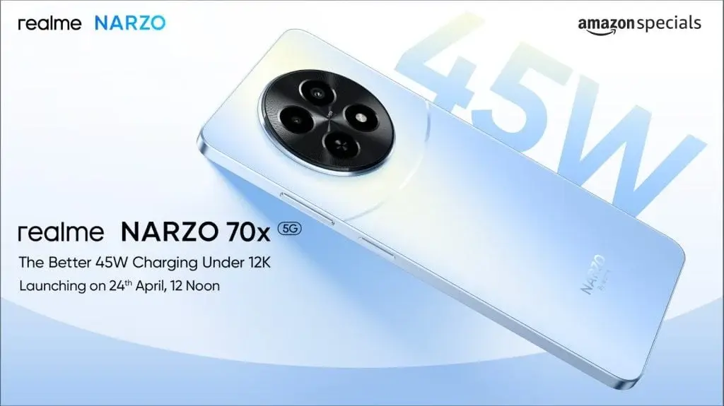 Realme Narzo 70x Launching in India at Budget Price