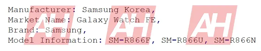 Samsung Galaxy Watch FE unveiling soon