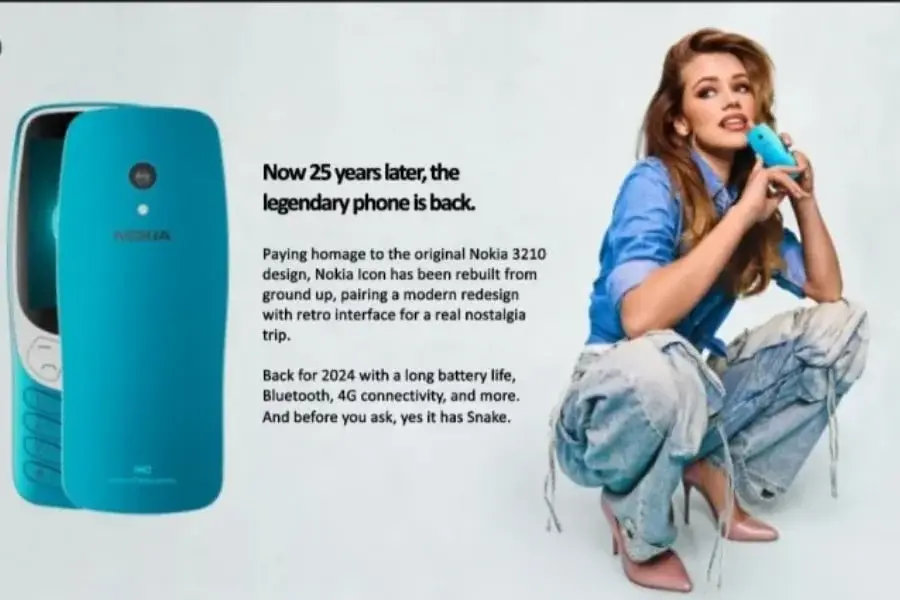 Nokia 3210 Returning in 2024: Revival of 1999 Classic