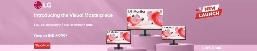 LG launches budget-friendly 100Hz FHD monitors in India