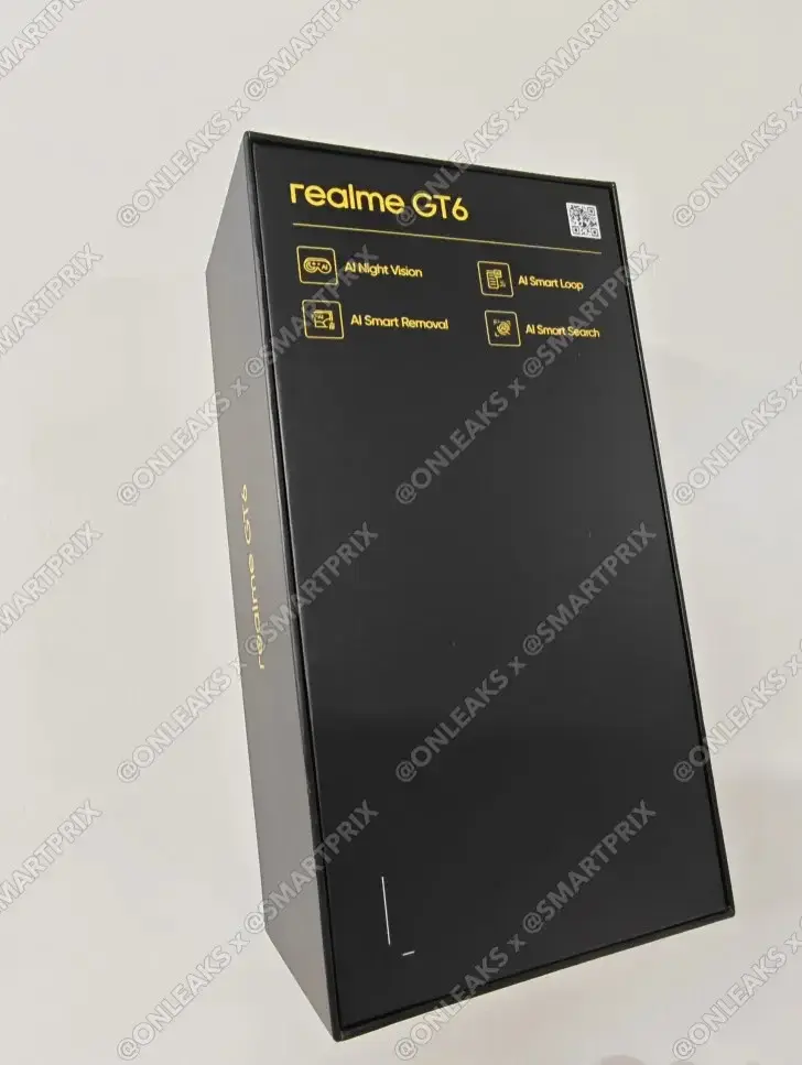 Realme GT 6 Leaked Box Reveals New AI Features