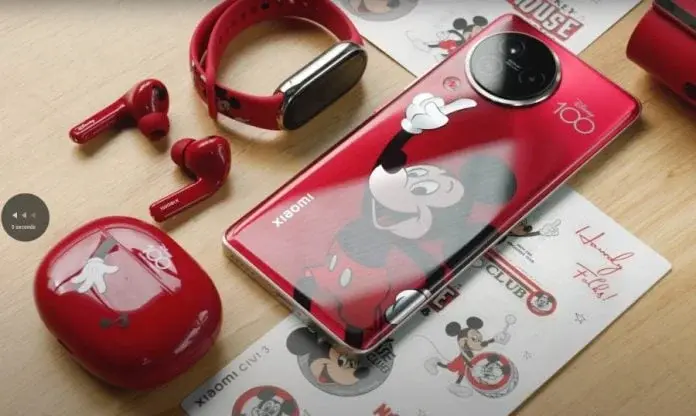 Xiaomi Civi Disney Special Edition Smartphones