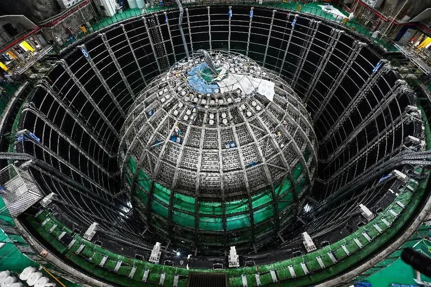 World’s Largest Acrylic Sphere Nears Completion