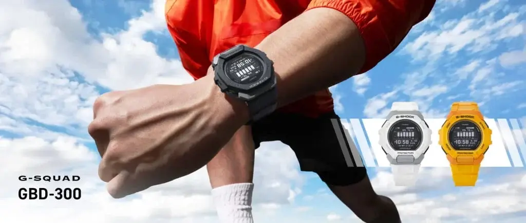 Casio Unveils G-SHOCK GBD-300 Smartwatch with Fitness Tracking