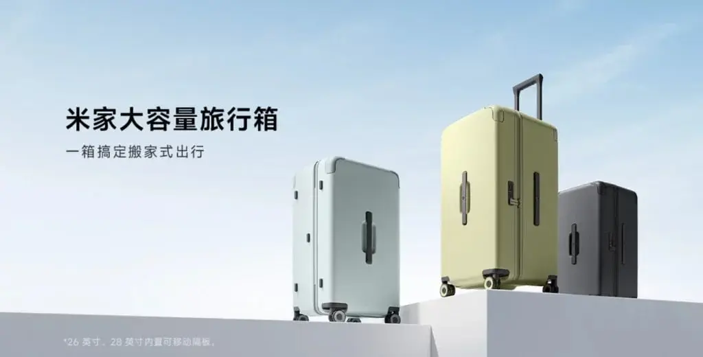 Xiaomi MIJIA Durable Large-capacity Suitcase with Ultra-strong Zipper