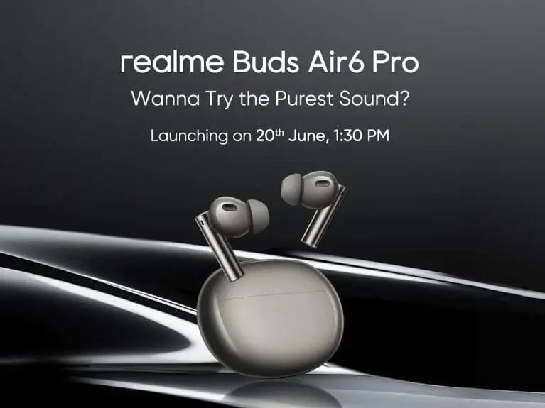 Realme Buds Air6 Pro Launching with Realme GT 6