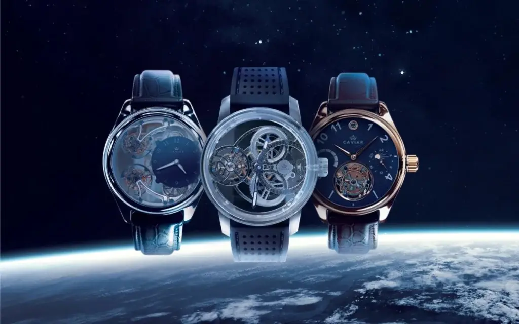 Caviar's New Space-Themed Watches Feature SpaceX Starship Fragment