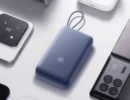 Xiaomi 20,000mAh Compact Power Bank Now in Space Blue Color