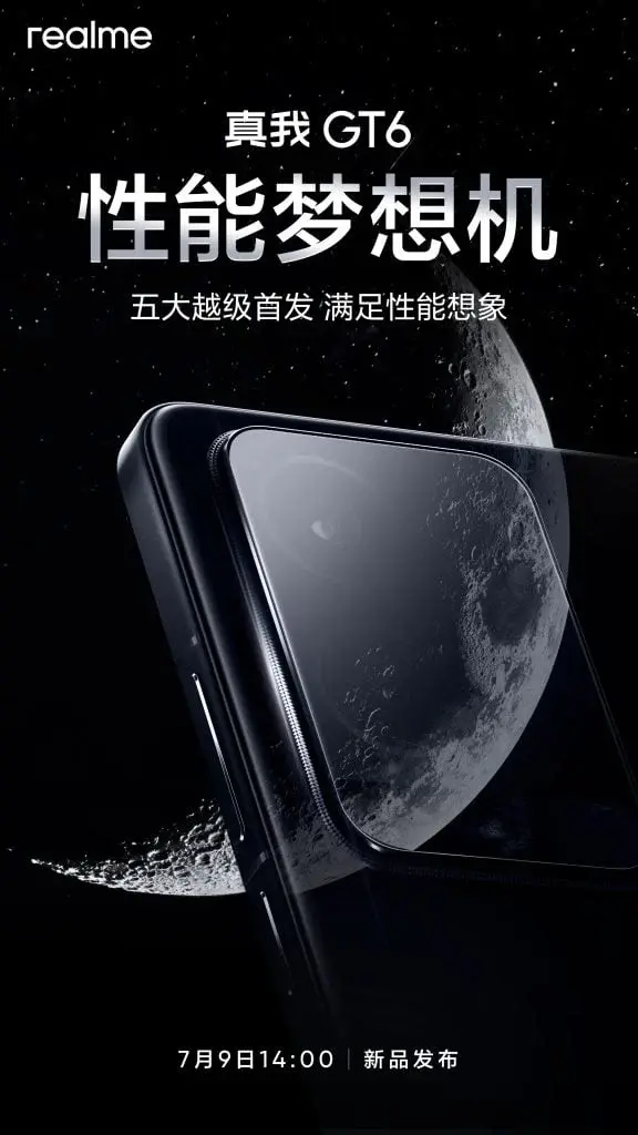 Realme GT 6 with Snapdragon 8 Gen 3 Launches July 9 in China