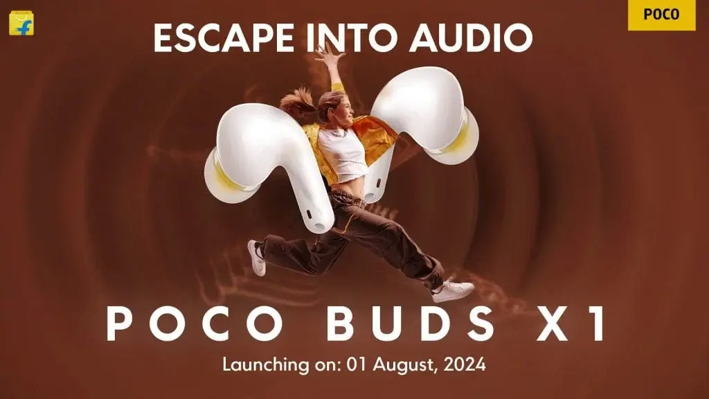 POCO Buds X1 Launch in India on August 1