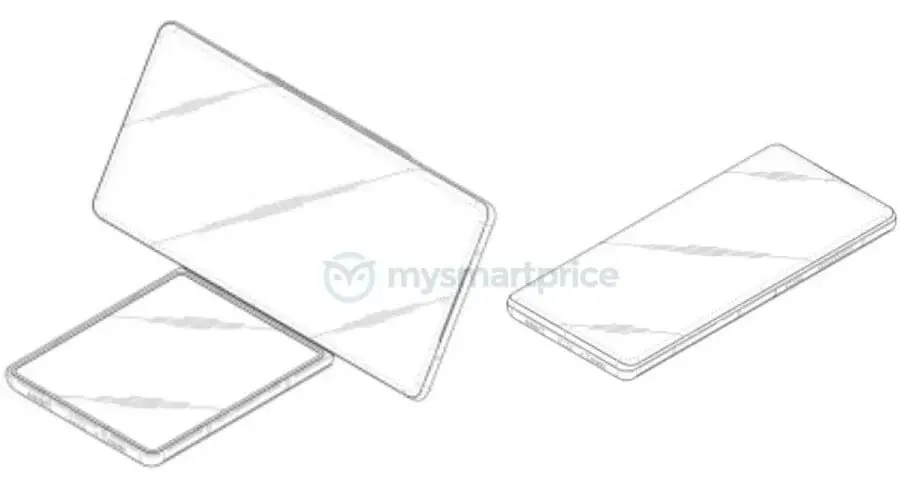 Samsung Patents Foldable Phone Similar to LG Wing